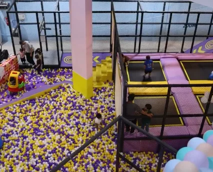 Indoor Playground Project in Saudi Arabia Custom Turnkey Commercial Soft Play Solution by Ledy Amusement