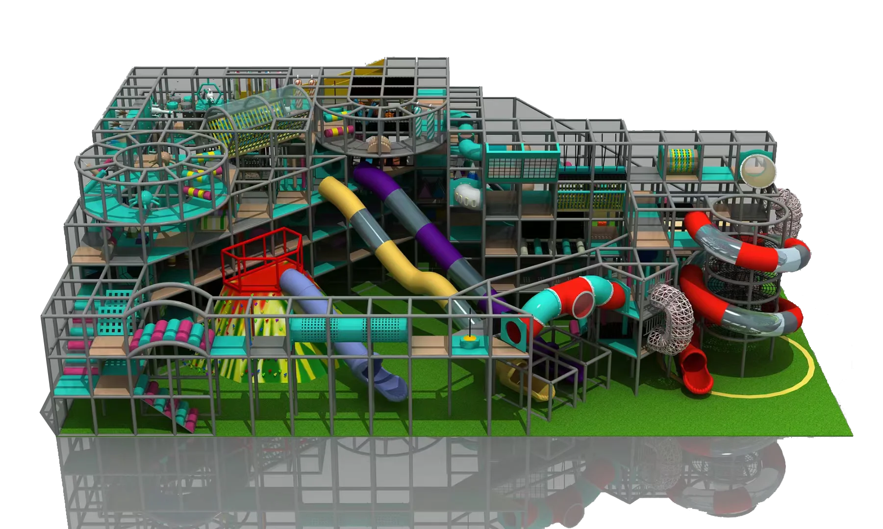 Premium Multi-Layered Indoor Adventure Park Solution