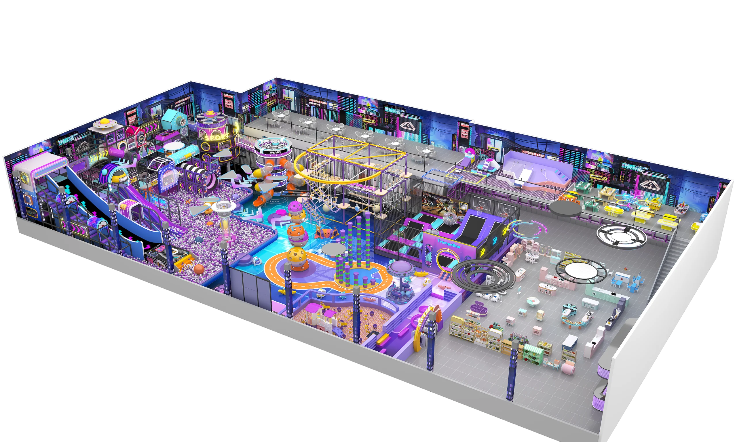 3000sqm Ultimate Commercial Indoor Playground: Turnkey Custom Park Solution by Ledi Amusement
