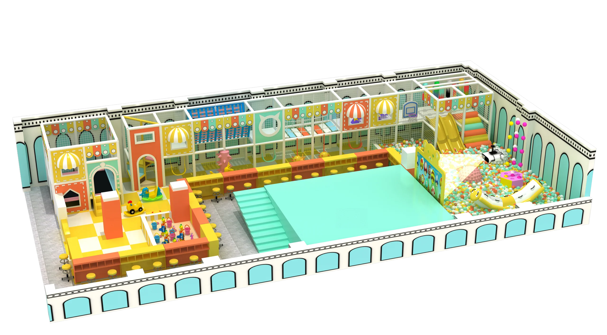 How to Turn a 110 Square Meter Retail Space into a Goldmine Toddler Play Hub by Ledi Amusement